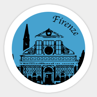 Santa Maria Novella, Florence, Italy Sticker